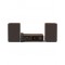 Pure Classic Stereo Ηχοσύστημα Hi-Fi 2.0 100W με CD / Digital Media Player και Bluetooth Brown